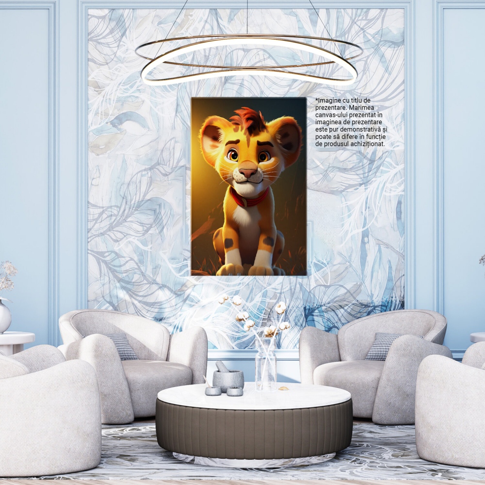 Tablou Canvas - Puiul Inflorind în Savana, Marime 40x25CM [4]