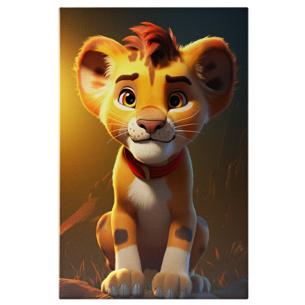 Tablou Canvas - Puiul Inflorind în Savana, Marime 40x25CM [1]