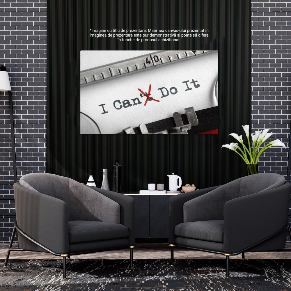 Puterea Gândirii Pozitive - Mesaje de Încredere și Succes, Marime 40x25CM [3]