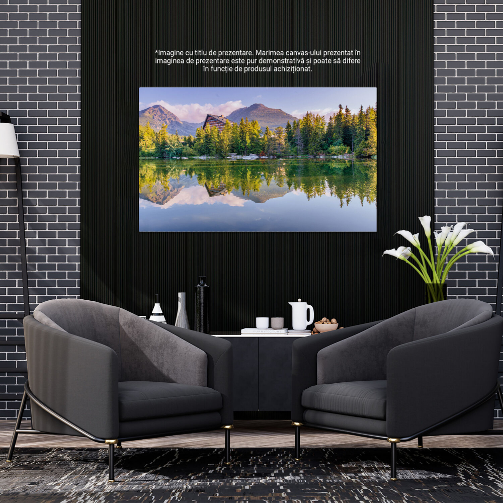 Răsărit de Soare în Mijlocul Naturii - Peisaj din Slovacia, Marime 40x25CM [3]