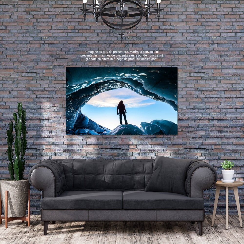 Tablou Canvas: Repararea Aerului Conditionat – Design Modern pentru Confort, Marime 40x25CM [3]