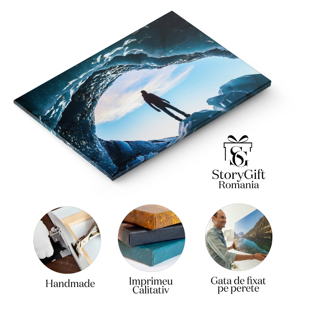 Tablou Canvas: Repararea Aerului Conditionat – Design Modern pentru Confort, Marime 40x25CM [2]