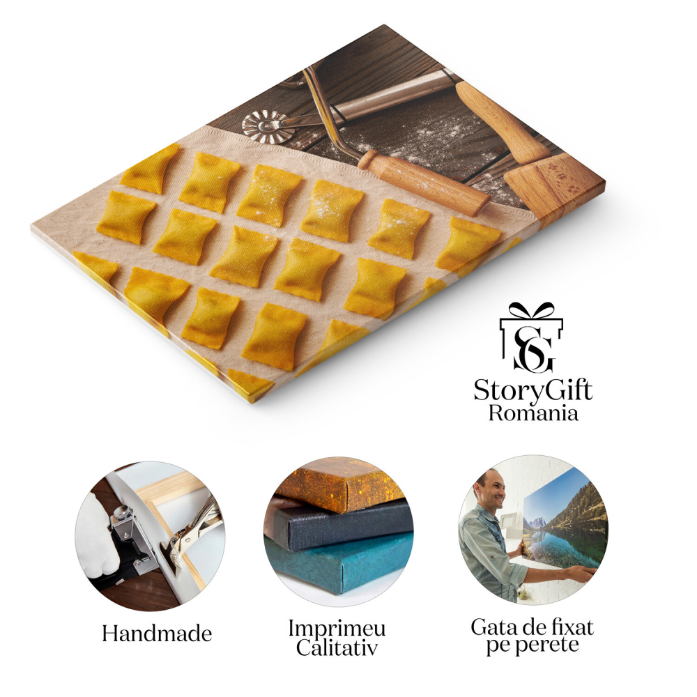 Paste Tortellini cu Brânză Ricotta - Rețete Italienești, Marime 40x25CM [2]