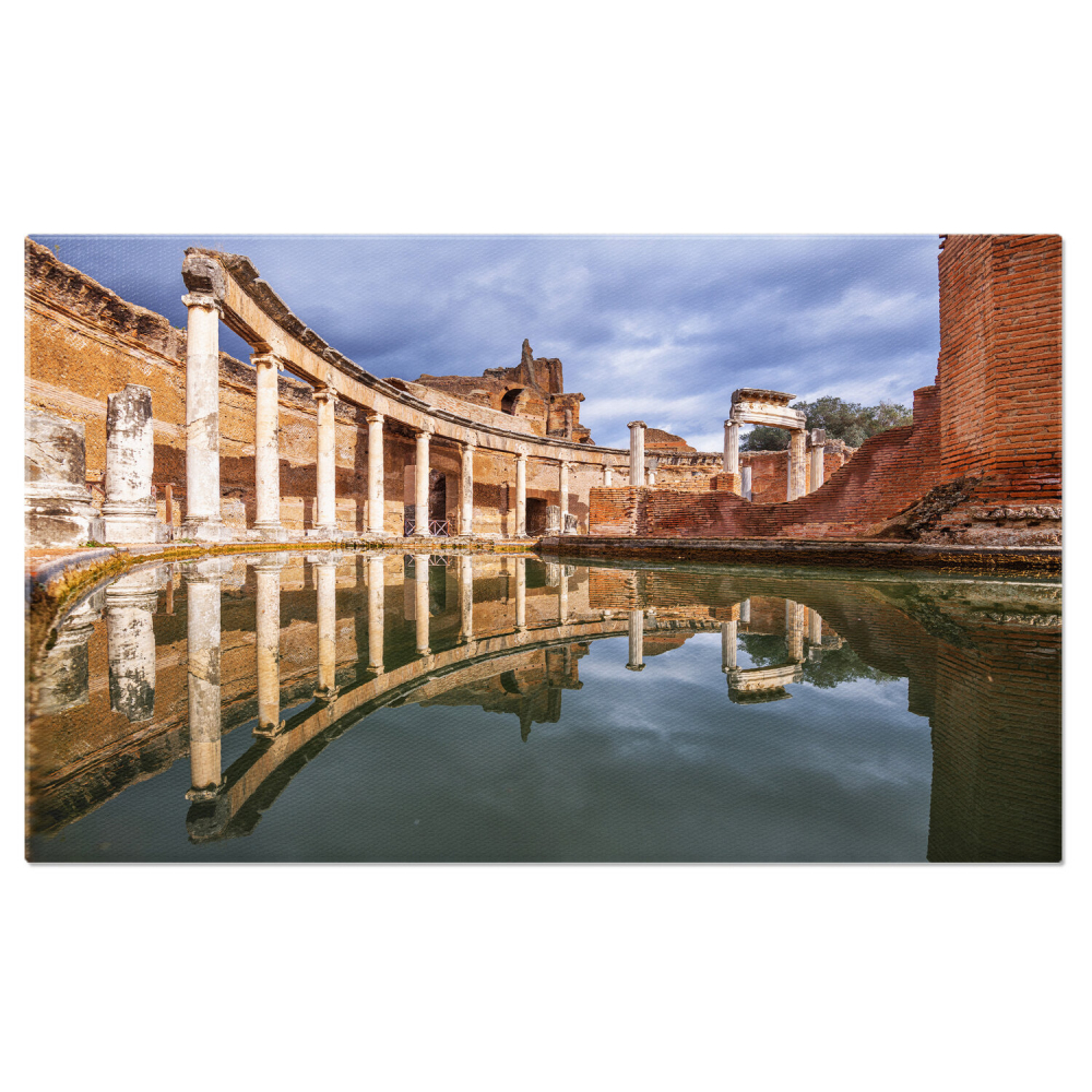 Tablou Canvas Ruine Arheologice Sub Apă - Artă Istorică Fascinantă, Marime 40x25CM [1]