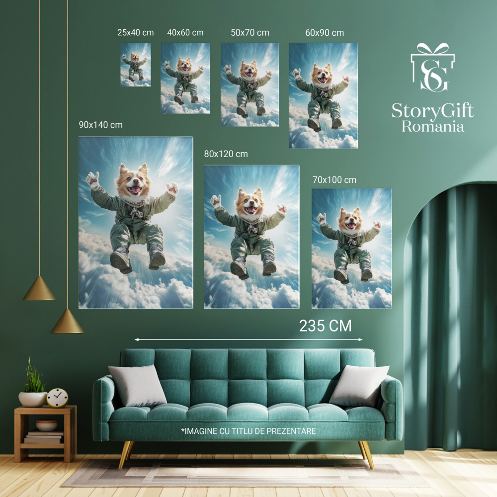 Tablou Canvas Sport Extrem - Săritură cu Parașuta
Marime 140x90CM [6]