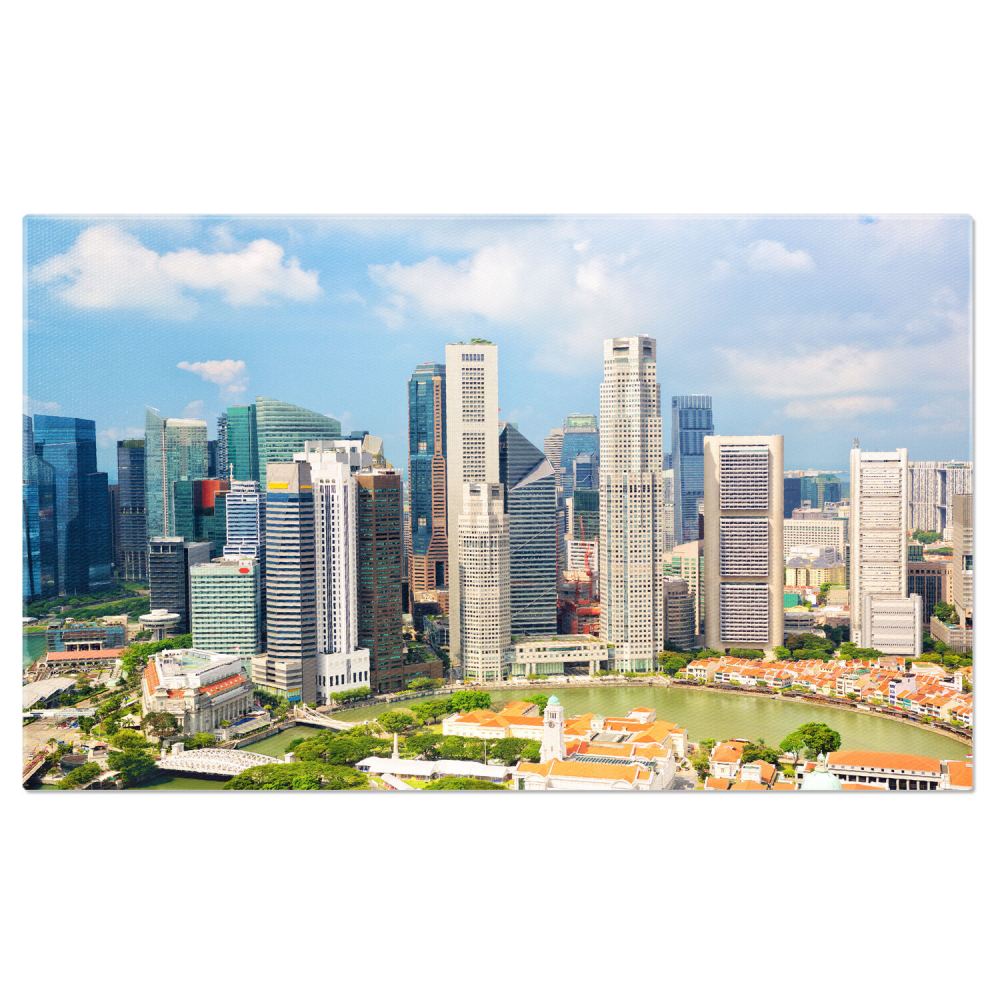 Singapore Urban: Arhitectură și Zgârie-Nori, Marime 40x25CM [1]