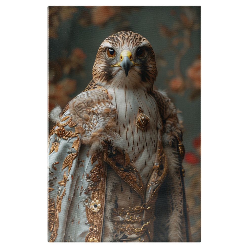 Șoimul Rege al Văzduhului - Stăpânul Aerului în Straie de Împărat, Marime 40x25CM [1]