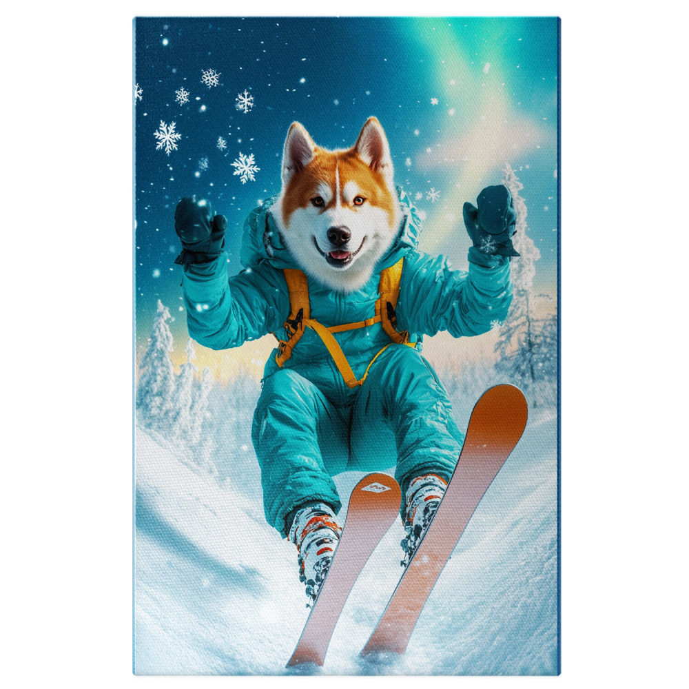 Tablou Canvas Personalizat Sportiv Pe Schiuri
Marime 140x90CM [1]