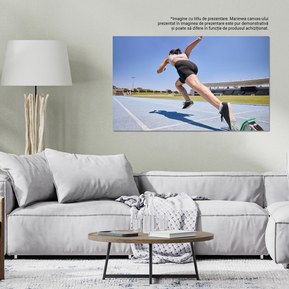 Tablou Canvas Start în Cursă: Alergători în Antrenament, Marime 40x25CM [3]