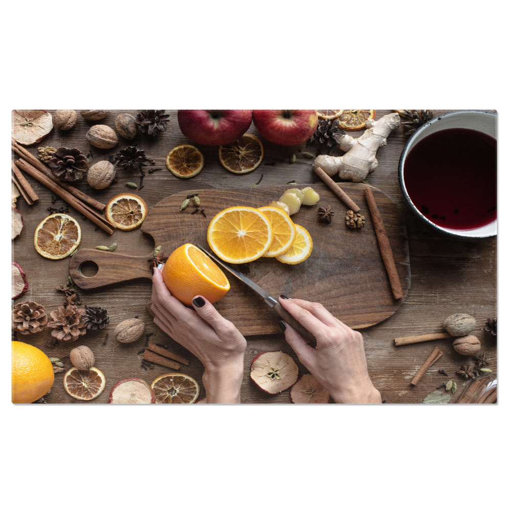 Taierea Mărului pentru Băutură: Aromă și Relaxare, Marime 40x25CM [1]