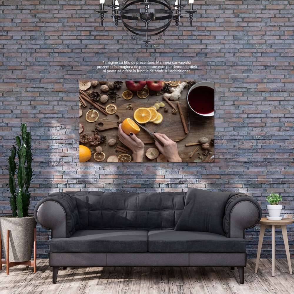 Taierea Mărului pentru Băutură: Aromă și Relaxare, Marime 40x25CM [4]