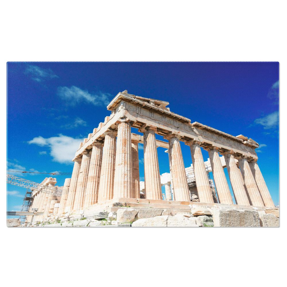 Templul Erechtheion în Acropolele Atenei, Marime 40x25CM [1]