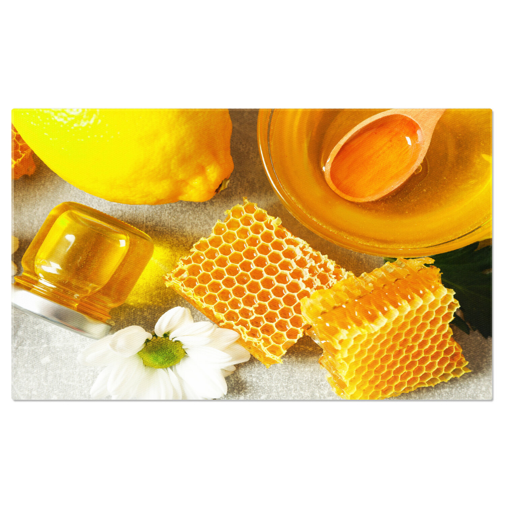 Tablou Canvas: Terapie cu Arome - Revigorare cu Ghimbir și Miere, Marime 40x25CM [1]