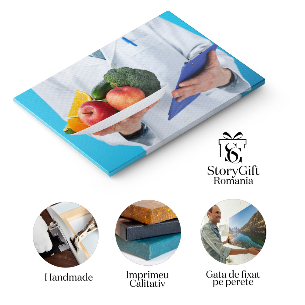 Tablou Canvas: Terapie Nutrițională și Sănătate, Marime 40x25CM [2]