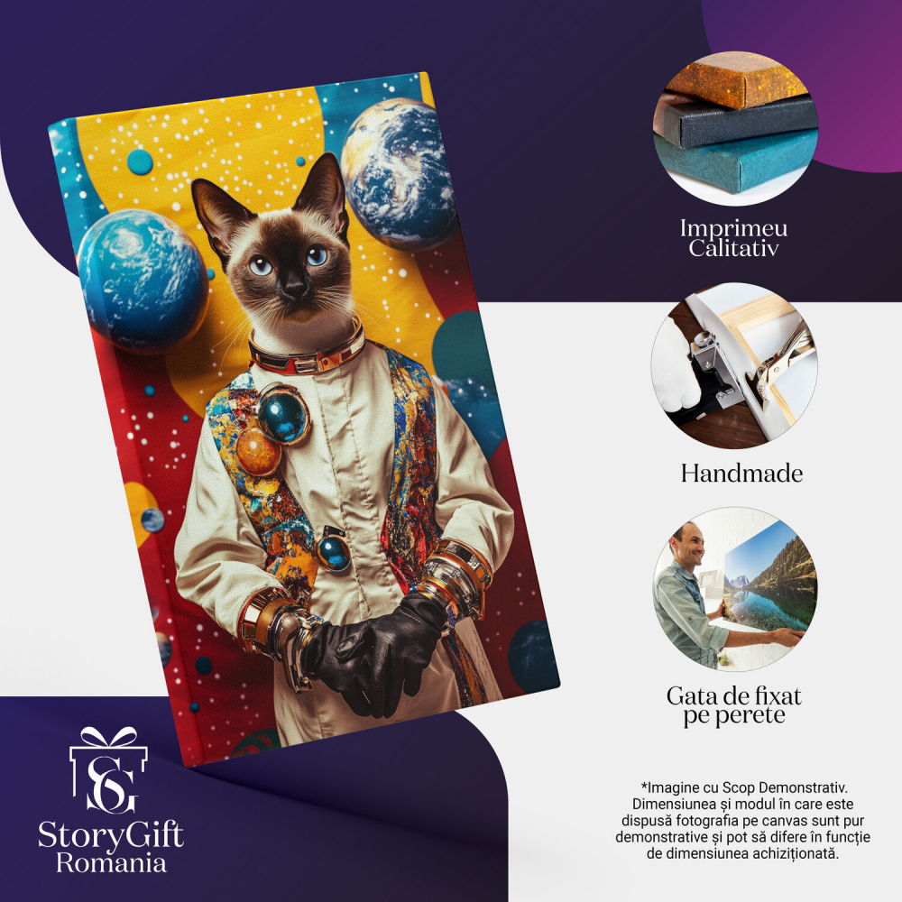 Tinuta Galactică - Costum de Astronaut și Spatiu Infinit
Marime 40x25CM [4]