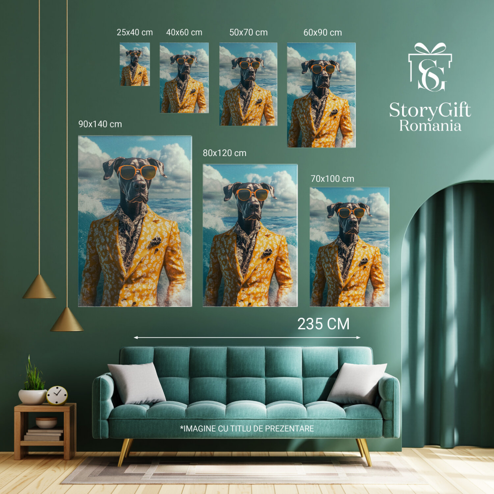 Tablou Canvas Personalizat Ținută Elegantă Modernă
Marime 40x25CM [6]