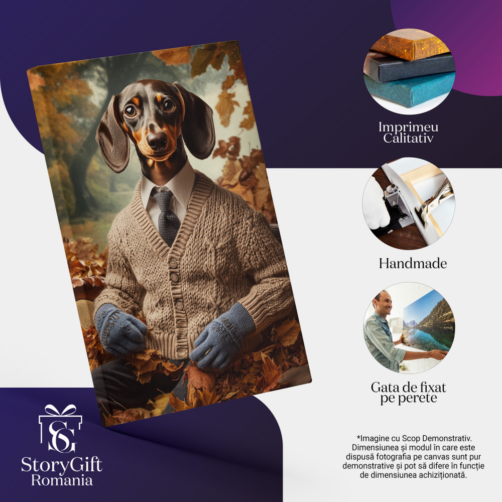 Tablou Canvas Personalizat Ținută Modernă în Parc în Sezonul Tomnatic
Marime 120x80CM [4]