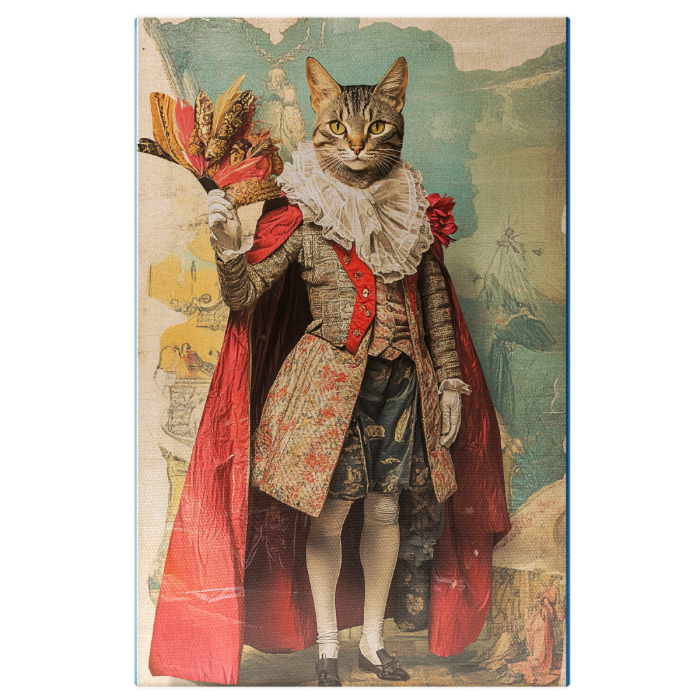 Tinuta Regală - Surcot, Guler Ruff și Evantai Pe Tablou Canvas





Marime 90x60CM [1]