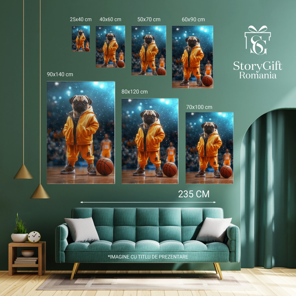  Tablou Canvas Personalizat Sportiv Pe Teren De Baschet Cu Minge Portocalie




Marime 40x25CM [6]