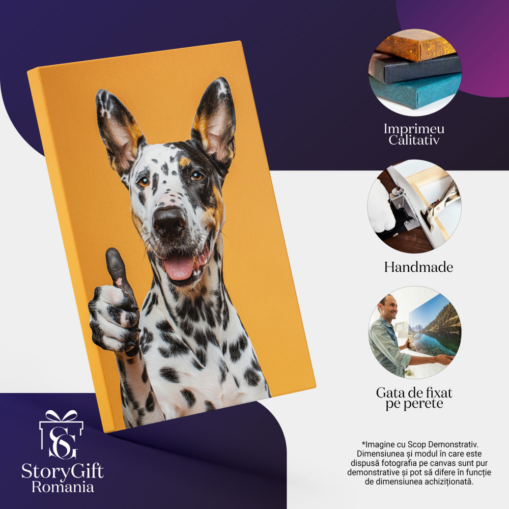 Tablou Canvas Valitarea Premiului de Către Șeful Juriului, Marime 40x25CM [2]