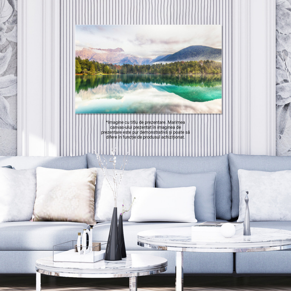 Apus Spectaculos peste Lacul Fusine, Marime 40x25CM [3]