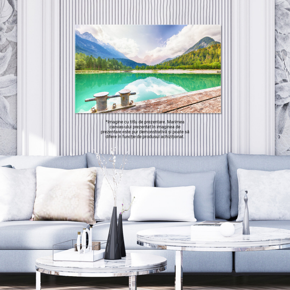 View Incredibil pe Lacul Jasna – Slovenia, Marime 40x25CM [3]