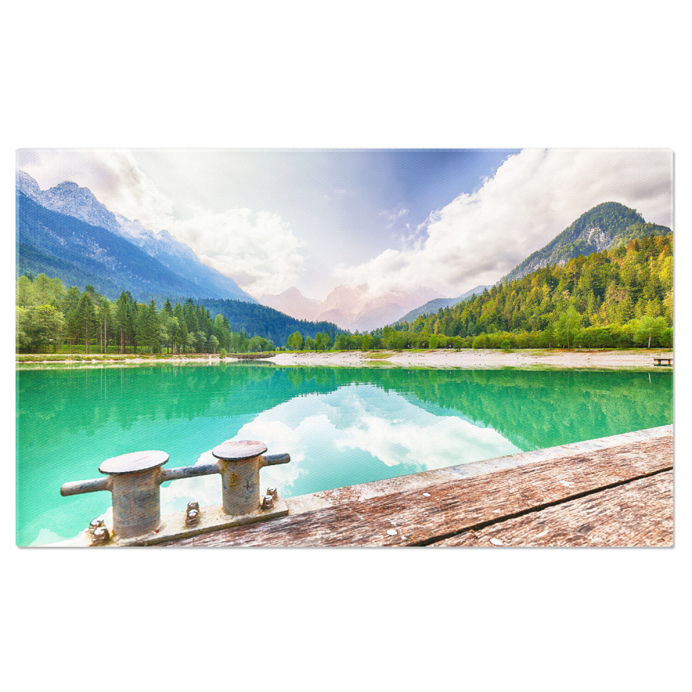 View Incredibil pe Lacul Jasna – Slovenia, Marime 40x25CM [1]
