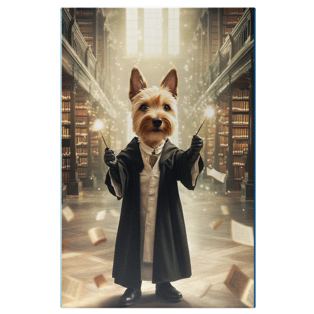 Tablou Canvas Personalizat Vrăjitor În Bibliotecă
Marime 40x25CM [1]