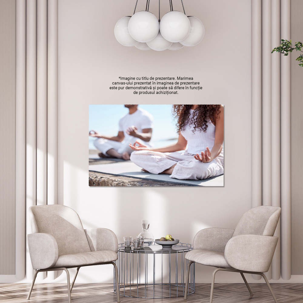 Yoga la Mal - Starea de Bine prin Exercițiu și Meditație, Marime 40x25CM [4]