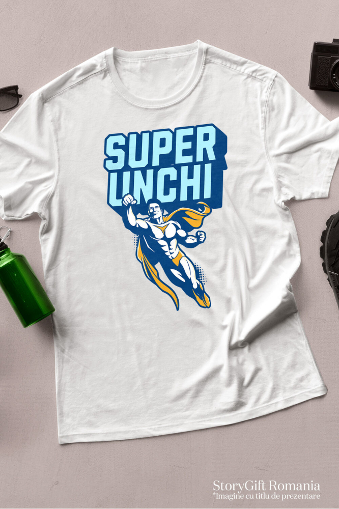 Tricou Femei, Barbati, Copii, Fata, Baiat, Unisex Personalizat Cadou Personalizat „Super-unchi” | Animatie Super Erou pentru Copii și Familie [3]