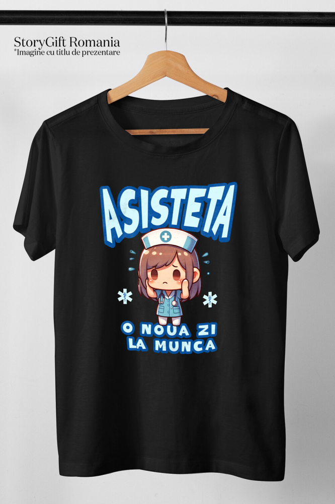 Tricou Femei, Barbati, Copii, Fata, Baiat, Unisex Personalizat Asistență Medicală Stil Anime – Pasiune și Dedicare în Medicină [3]