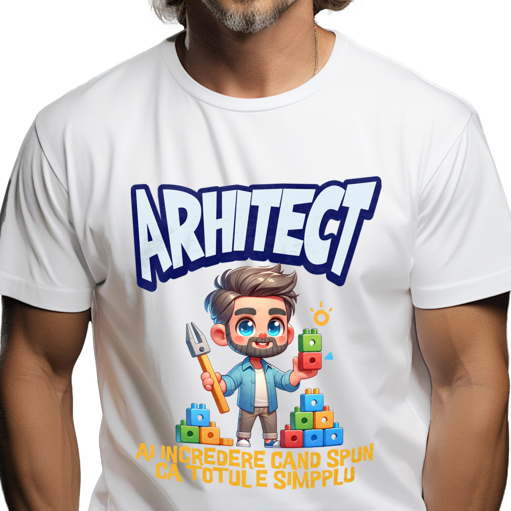 Tricou Femei, Barbati, Copii, Fata, Baiat, Unisex Personalizat Bărbat cu Barbă și Scule din Lemn – Cadou Personalizat pentru Tâmplari și Meșteri [1]