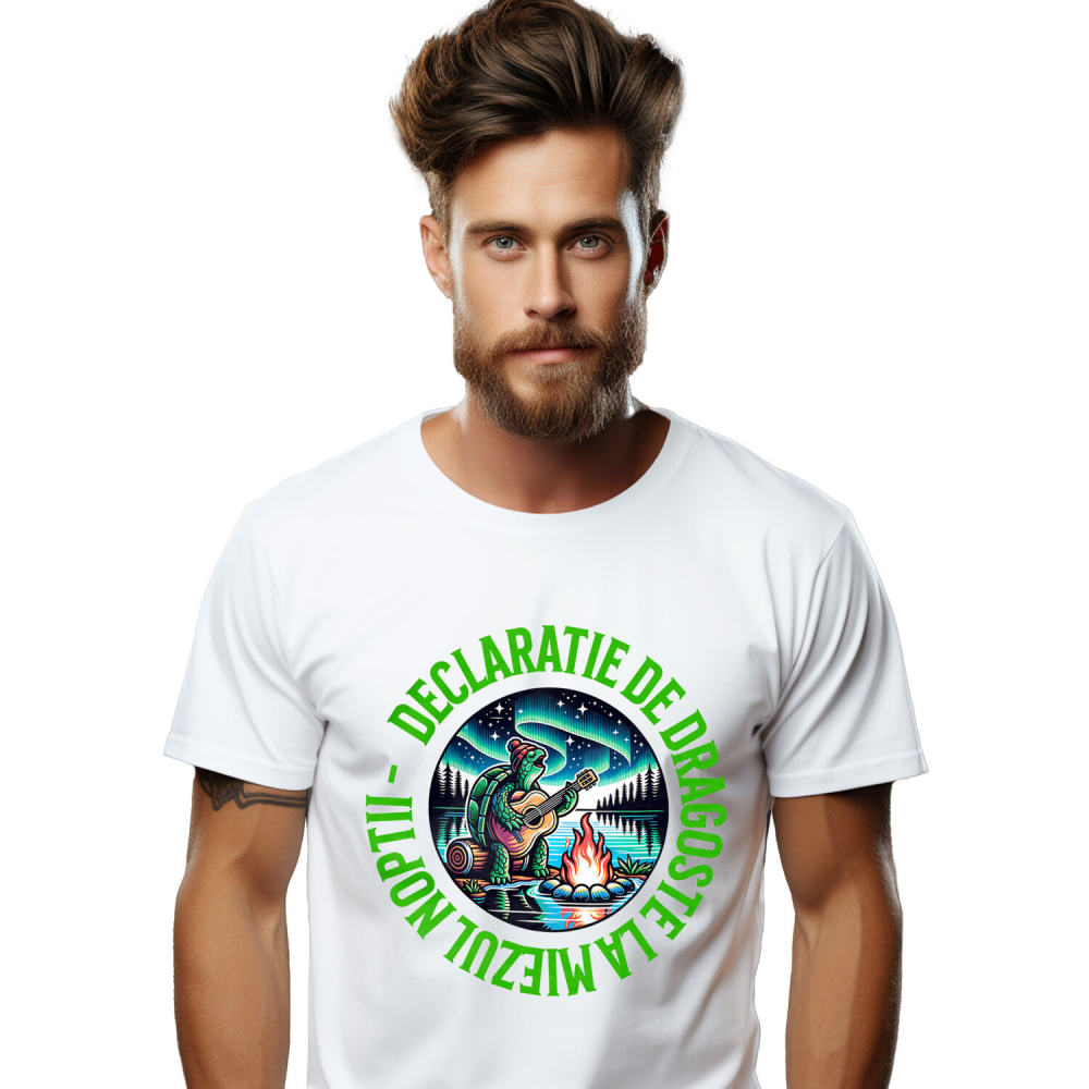 Tricou Femei, Barbati, Copii, Fata, Baiat, Unisex Personalizat „Cadouri personalizate romantice cu broască țestoasă și declarație de dragoste pentru iubire” [1]