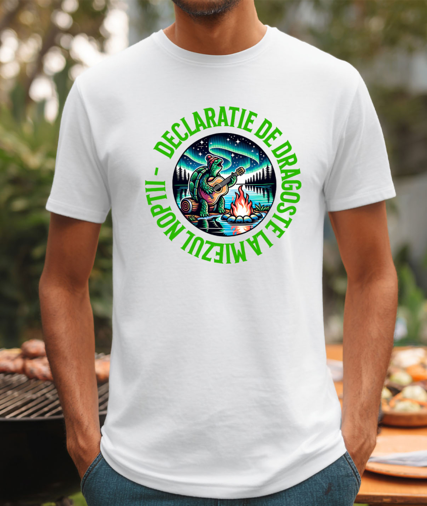 Tricou Femei, Barbati, Copii, Fata, Baiat, Unisex Personalizat „Cadouri personalizate romantice cu broască țestoasă și declarație de dragoste pentru iubire” [2]