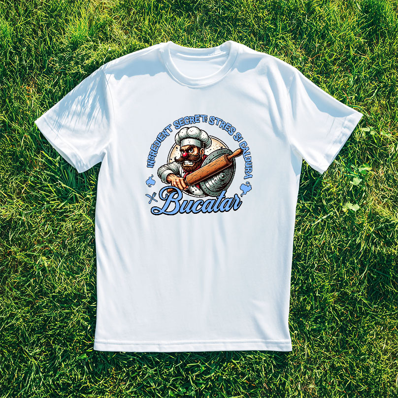 Tricou Femei, Barbati, Copii, Fata, Baiat, Unisex Personalizat Bucătar Chef – Pasiune pentru Mâncare și Gastronomie | Meserie Bucătar [3]