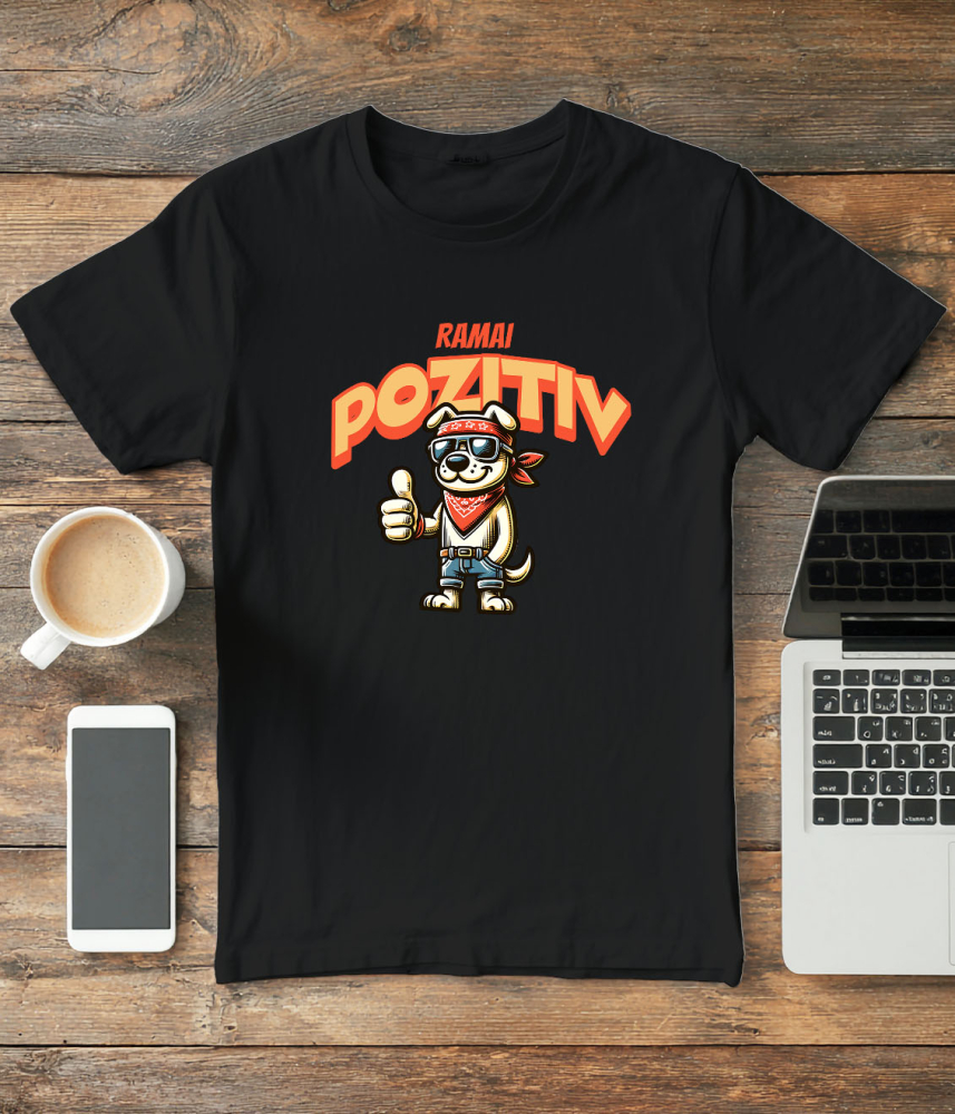 Tricou Femei, Barbati, Copii, Fata, Baiat, Unisex Personalizat „Câine Biker cu Bandană Roșie – Cadou Personalizat pentru Iubitorii de Câini și Spirit Liber” [3]