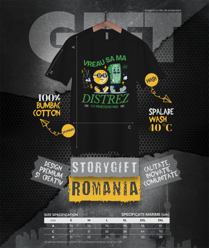 Tricou Femei, Barbati, Copii, Fata, Baiat, Unisex Personalizat Cuplu cu Monedă de Aur și Bancnotă Verde – Cadou Distractiv și Simbolic pentru Familie și Prieteni [4]