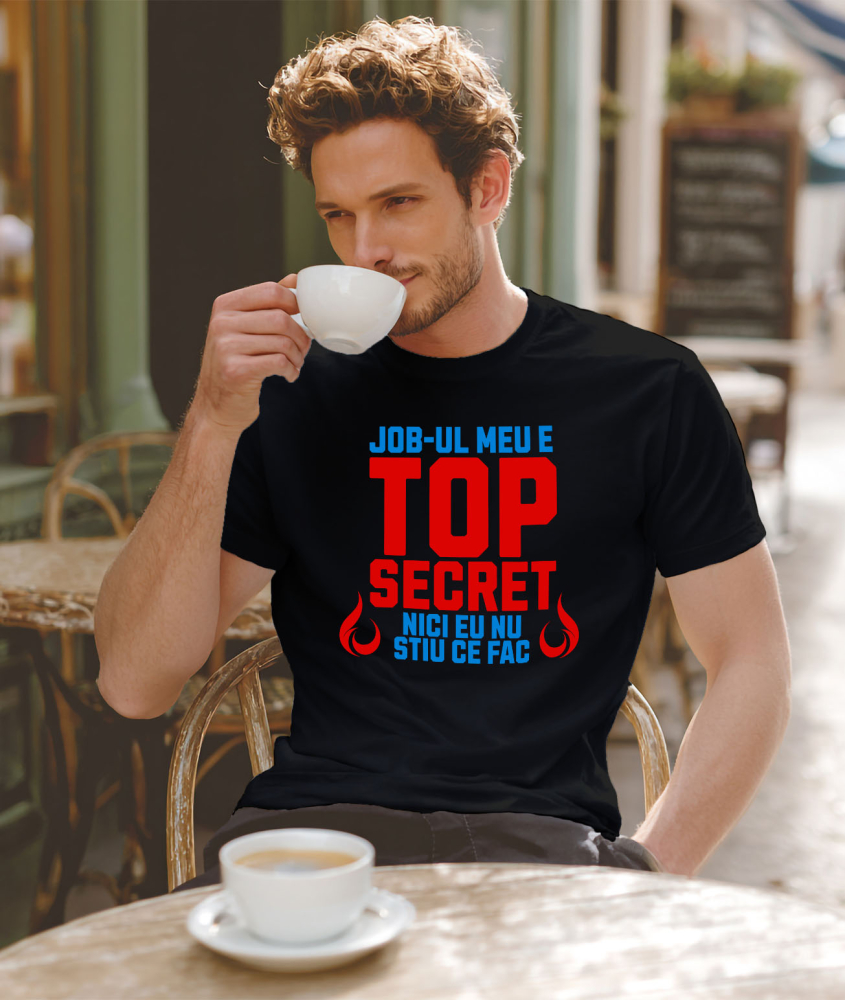 Tricou Femei, Barbati, Copii, Fata, Baiat, Unisex Personalizat Design Haios – Flăcări, Procrastinare și Meserie în Stil Amuzant [2]