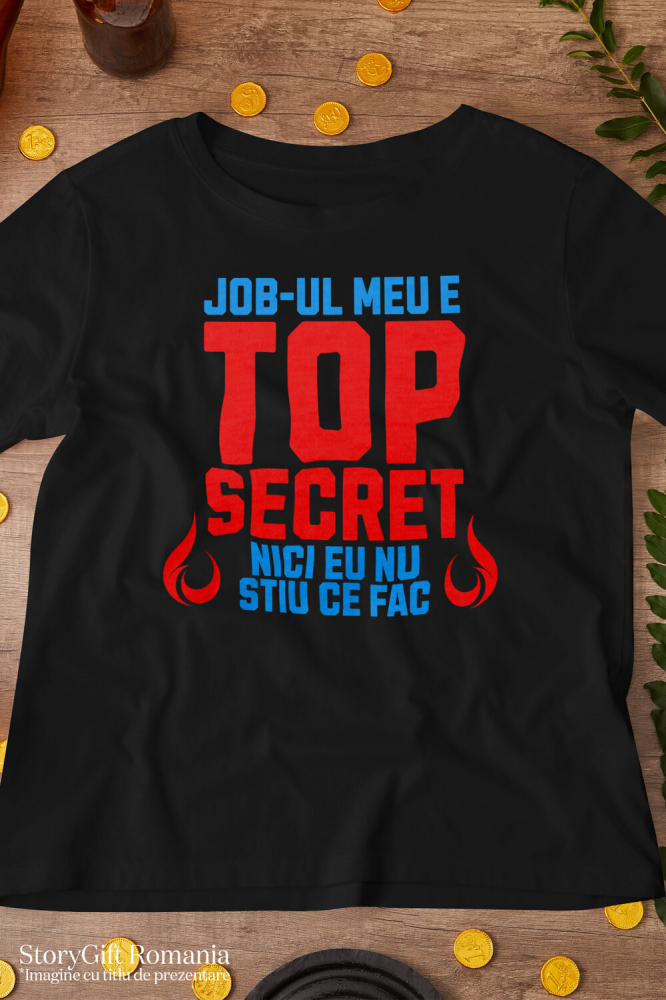 Tricou Femei, Barbati, Copii, Fata, Baiat, Unisex Personalizat Design Haios – Flăcări, Procrastinare și Meserie în Stil Amuzant [3]