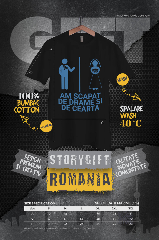 Tricou Femei, Barbati, Copii, Fata, Baiat, Unisex Personalizat [4]