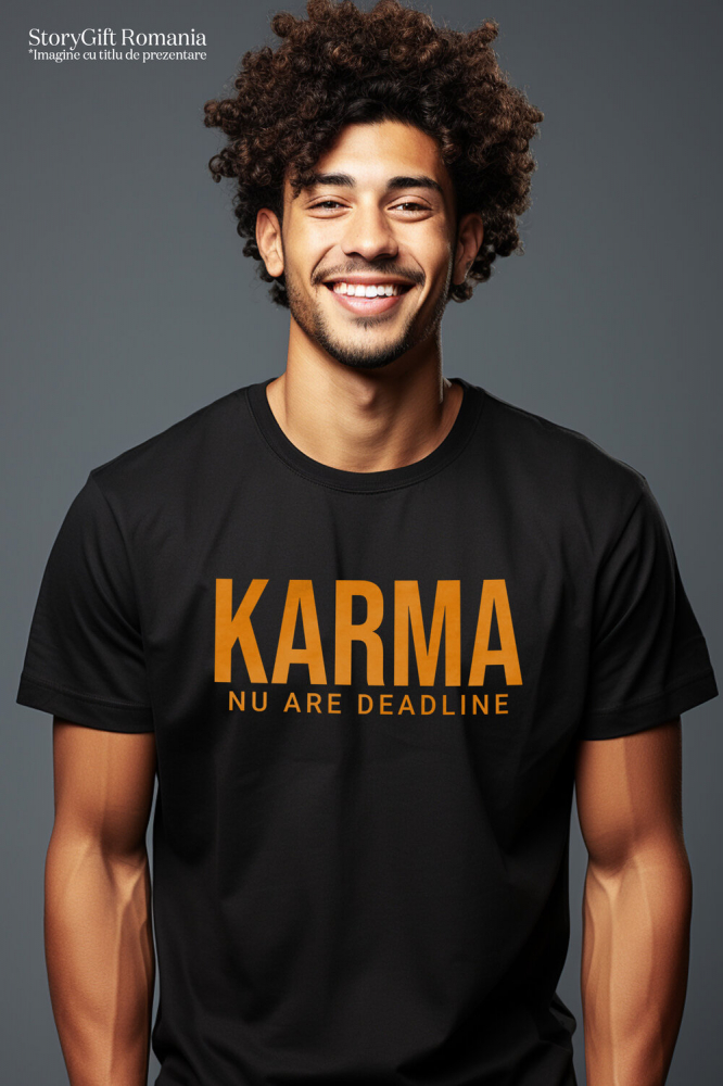 Tricou Femei, Barbati, Copii, Fata, Baiat, Unisex Personalizat „Cadouri personalizate cu zicale amuzante și glume despre karma și ghinion pentru familie și prieteni” [2]