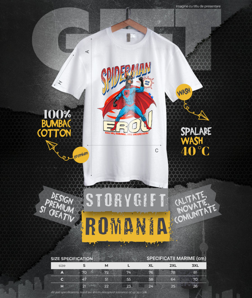 Tricou Femei, Barbati, Copii, Fata, Baiat, Unisex Personalizat Doberman Pinscher în Costum Spider-Man - Cadou Personalizat pentru Copii și Familie [4]