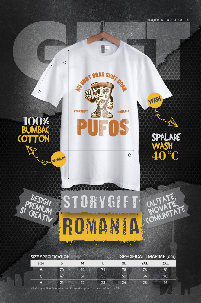 Tricou Femei, Barbati, Copii, Fata, Baiat, Unisex Personalizat Cadouri personalizate pentru iubitorii de pizza și fast food | Pizza cu sneakers și text amuzant [4]