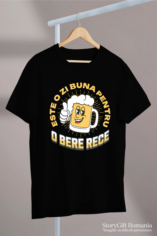 Tricou Femei, Barbati, Copii, Fata, Baiat, Unisex Personalizat „Halba de Bere Veselă Personalizată - Cadou Perfect pentru Iubitorii de Bere” [3]