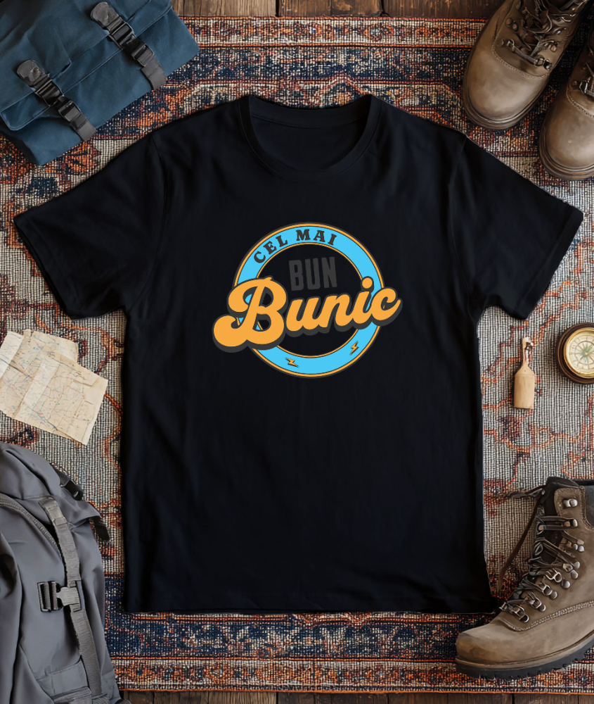Tricou Femei, Barbati, Copii, Fata, Baiat, Unisex Personalizat „Mesaj pentru Cel Mai Bun Bunic - Cadou Personalizat Familie, Copii” [3]