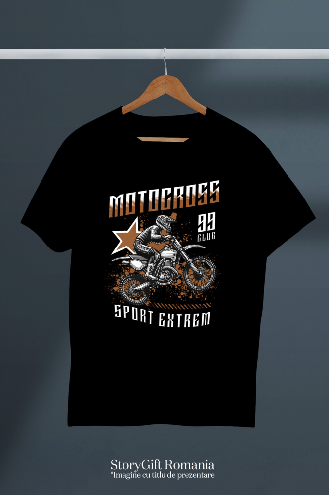 Tricou Femei, Barbati, Copii, Fata, Baiat, Unisex Personalizat Iubitor de Motocross – Aventura și Pasiunea Sportului Extrem [3]