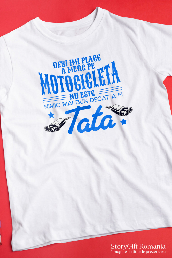Tricou Femei, Barbati, Copii, Fata, Baiat, Unisex Personalizat Tricouri Personalizate Moto - Familie & Pasiune Pentru Motociclete [3]