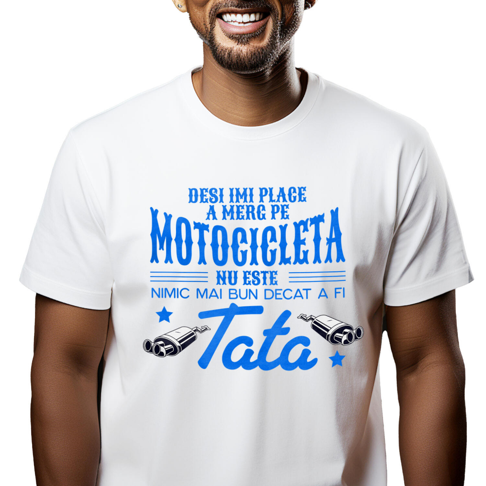 Tricou Femei, Barbati, Copii, Fata, Baiat, Unisex Personalizat Tricouri Personalizate Moto - Familie & Pasiune Pentru Motociclete [1]