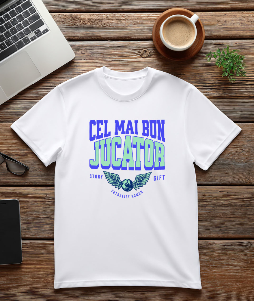 Tricou Femei, Barbati, Copii, Fata, Baiat, Unisex Personalizat Minge fotbal personalizată cu aripi de înger pentru copii, tati și prieteni - Cadouri personalizate pentru familie [3]