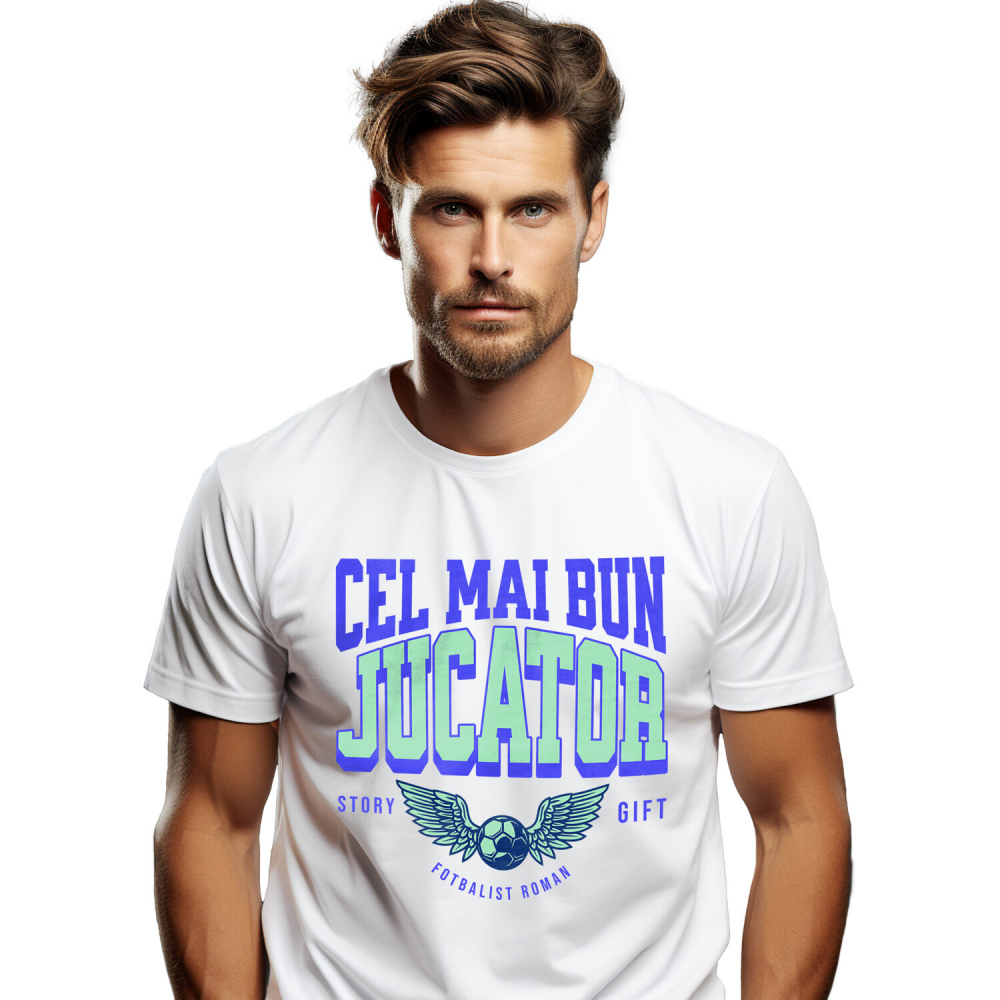 Tricou Femei, Barbati, Copii, Fata, Baiat, Unisex Personalizat Minge fotbal personalizată cu aripi de înger pentru copii, tati și prieteni - Cadouri personalizate pentru familie [1]